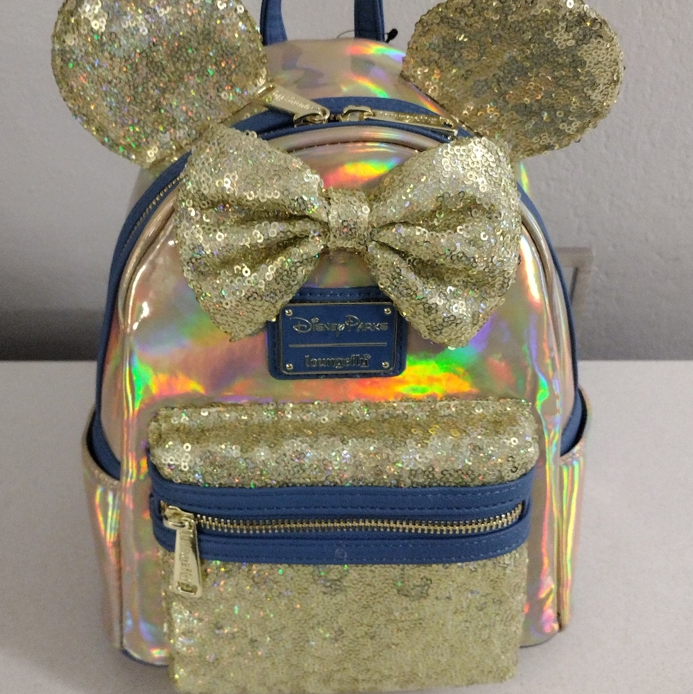 Loungefly WDW 50th Anniversary EARidesecent Backpack